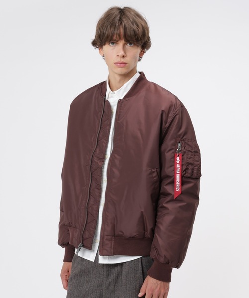 Alpha Industries（アルファ インダストリーズ） レッド25cm Alpha Industries（アルファ・インダストリーズ） ma1 ma-1 メンズ