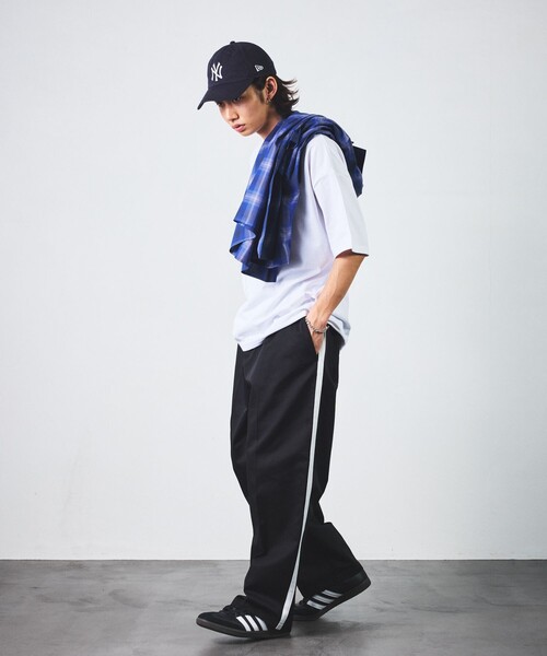 「FREAK'S STORE」 チノパンツ LARGE チャコールグレー メンズ_画像4