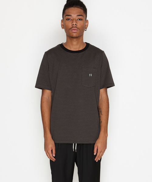 NUMBER (N)INE（ナンバーナイン） tシャツ NARROW BORDER POCKET T