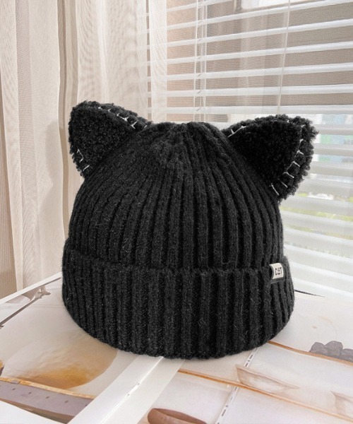 帽子 キャップ 猫耳ニット帽 Zozotown 通販 Paypayモール