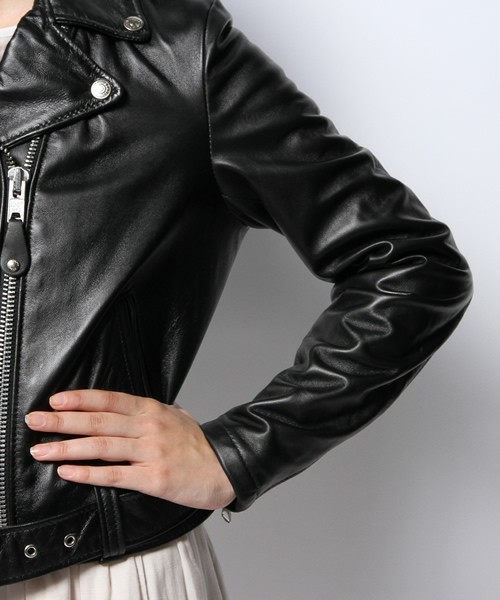 アーヴィン ジャケット 218W Womens LAMB ONE STAR レザージャケット ...