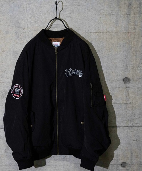 特価定番 ジャケット MA-1 〔VISION STREET WEAR/ビジョン ストリート ウェア〕ワッペンBIGMA-1 ZOZOTOWN PayPayモール店 - 通販 - PayPayモール 定番国産