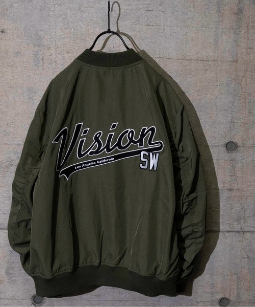 特価定番 ジャケット MA-1 〔VISION STREET WEAR/ビジョン ストリート ウェア〕ワッペンBIGMA-1 ZOZOTOWN PayPayモール店 - 通販 - PayPayモール 定番国産