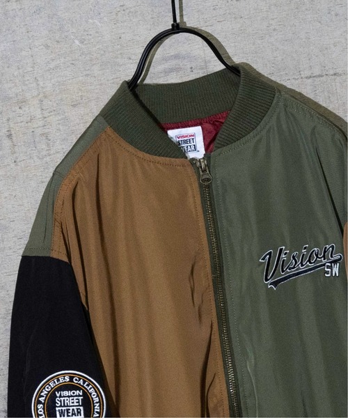 特価定番 ジャケット MA-1 〔VISION STREET WEAR/ビジョン ストリート ウェア〕ワッペンBIGMA-1 ZOZOTOWN PayPayモール店 - 通販 - PayPayモール 定番国産