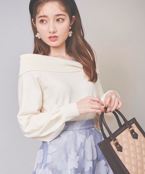 31 Sons de mode ニット オフショル風リボンニット : ZOZOTOWN
