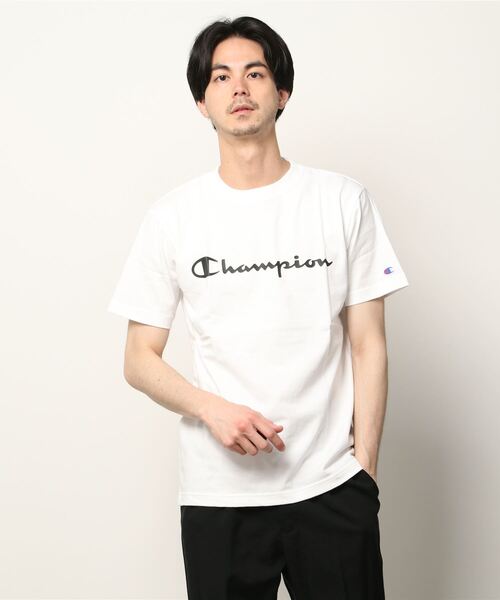 Tシャツ Tシャツ Champion チャンピオン メンズ ベーシック ショートスリーブtシャツ Zozotown Yahoo 店 通販 Yahoo ショッピング