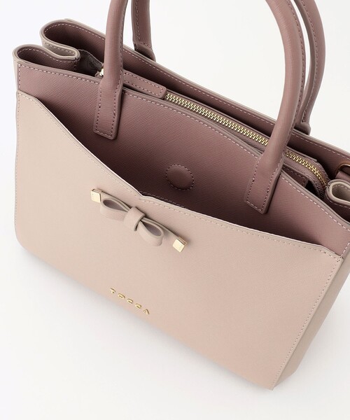 TOCCA【WEB限定】2wayPRIMULA PETAL レザートート バッグ TOCCA【WEB限定】2wayPRIMULA PETAL レザートート バッグ