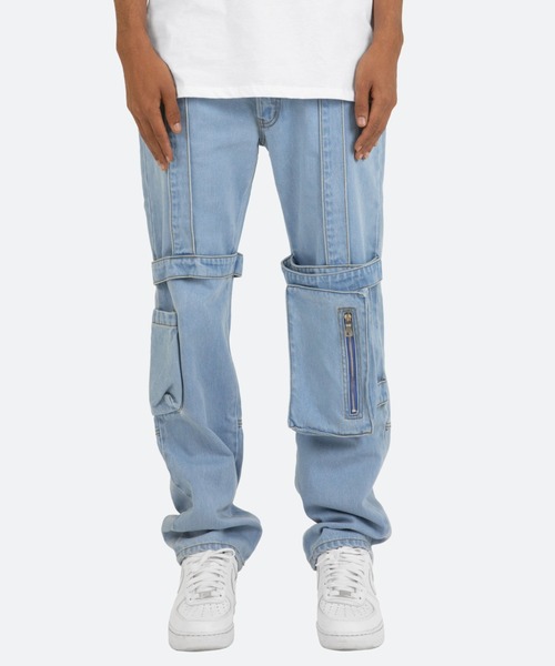 mnmlデニム　ジーンズ mnml（ミニマル） ジーンズ mnml/ミニマル/V265 BAGGY DENIM メンズ