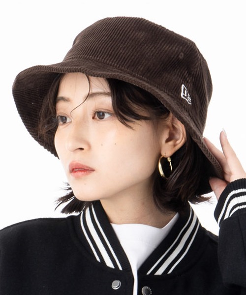 RHC別注　ニューエラ　バケットハット　ネイビー NEW ERA 帽子 ハット ニューエラ バケットハット 太畝デュロイ