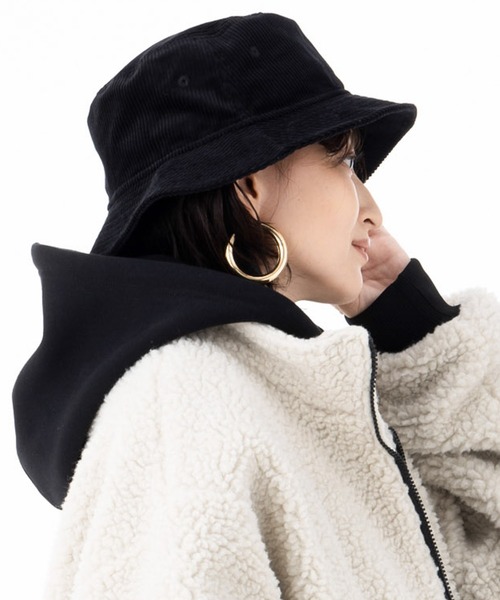 RHC別注　ニューエラ　バケットハット　ネイビー NEW ERA 帽子 ハット ニューエラ バケットハット 太畝デュロイ