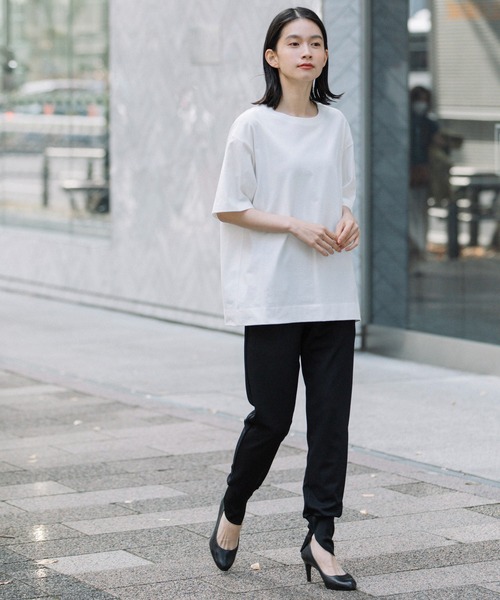 [A|X] コットンサイドスリットオーバーサイズTシャツ 楽天市場】レギュラーオンスコットンサイドスリットビッグT