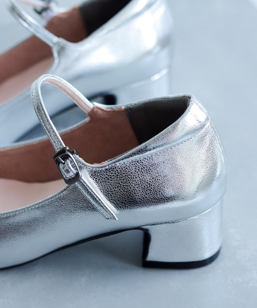 スクエアトゥ メリージェーン パンプス SESTO（セスト） パンプス スクエアトゥメリージェーンストラップ