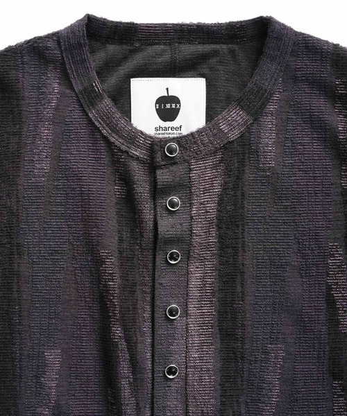 SHAREEF（シャリーフ） tシャツ BRUSHING LINE JQ L/S PULLOVER メンズ 