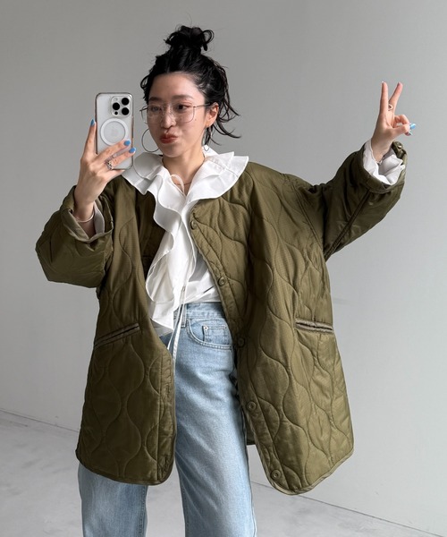 wee9s（ウィークス） ミリタリージャケット モッズコート レディース