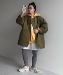 ミリタリージャケット モッズコート over ...の詳細画像4