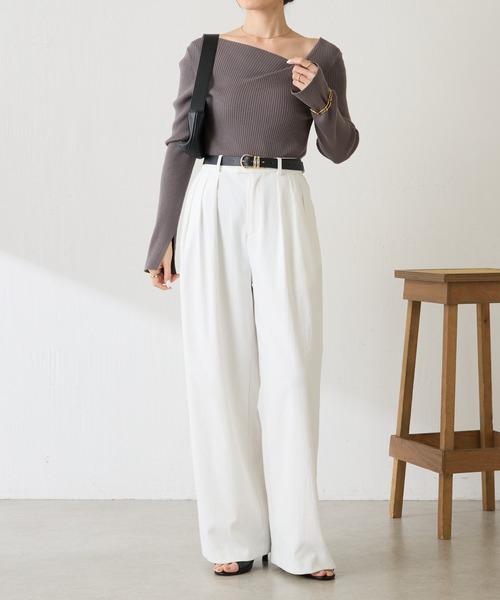 新品★ COLLAGE GALLARDAGALANTE★白ケーブルニット COLLAGE GALLARDAGALANTE - 新品☆ COLLAGE GALLARDAGALANTE☆白