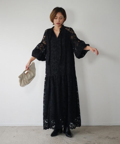 My shawty ドレス campari lace day dress レディース : ZOZOTOWN 