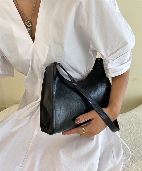 ハンドバッグ 「M2SUQARED/エムツースクエア」PUレザーワンハンドル