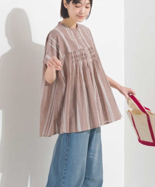ブラウス シャツ コットンボイルタックショートシャツ レディース URBAN RESEARCH｜コットンボイルタックショートシャツ | Rakuten