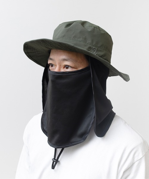 KiU 帽子 ハット 紫外線防止フィッシングフルプロテクションUV