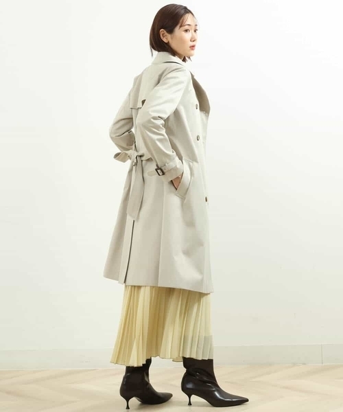 MICHEL KLEIN トレンチコート 38 ベージュ MK MICHEL KLEIN 「MK KLEIN」 トレンチコート 38 ベージュ