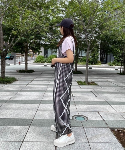 ワンピース 「UVカット」ハイゲージカットチュニックワンピース