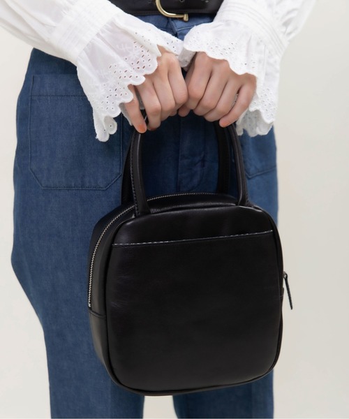 TIDEWAY ICY LEATHER BOSTON 裏地チェックBAG です♩ ICY LEATHER BOSTON 裏地チェックBAG