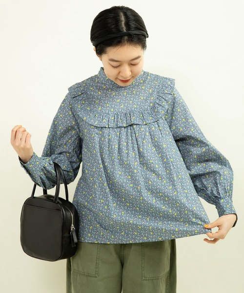 バッグ check pattern boston bag Dot＆Stripes CHILD WOMAN ハンドバッグ ICY LEATHER BOSTON