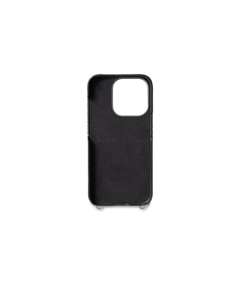 BONAVENTURA スマホケース (iPhone 15 Pro) スナップボタン付き