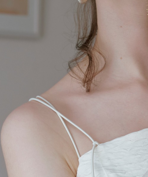 Ambition ワンピース Lil Camisole Onepiece – Bustier Volume ライトフェザーキャミソールワンピース（ワンピース）｜Lil オーガンドットキャミソールワンピース ビスチェボリュームキャミワンピース Ambition（リルアンビション）の「マーメイドキャミソール キルティングキャミソールワンピース セールフリルキャミソールワンピース（ワンピース）｜Lil セールビスチェボリュームキャミワンピース（ワンピース）｜Lil リルアンビションキャミソール