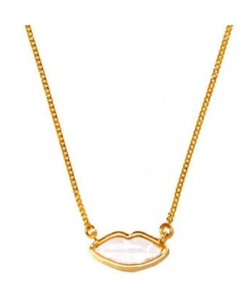 ネックレス 「les bonbon」petite lip necklace/プチリップ ネックレス レディースの画像