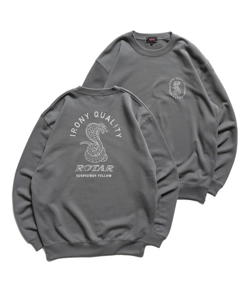 ROTAR（ローター） トレーナー スウェット IQ SNAKE SWEAT メンズ 