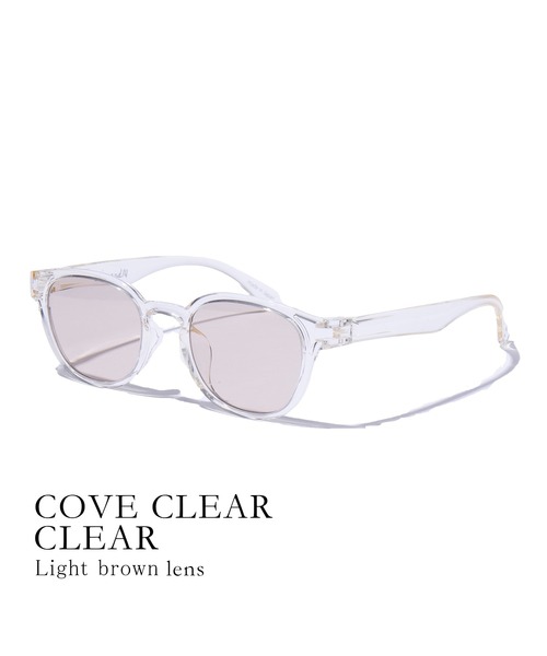 Jugaad14】COVE CLEAR light grey（サングラス）｜Jugaad14