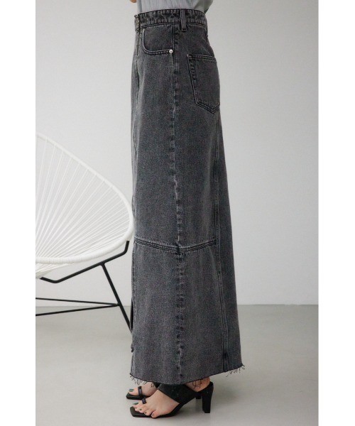 AZUL BY MOUSSY（アズールバイマウジー） デニムスカート 96ケミカル