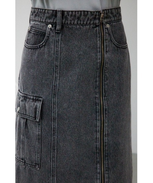 AZUL BY MOUSSY（アズールバイマウジー） デニムスカート 96ケミカル