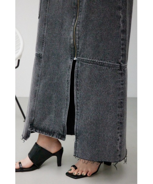 AZUL BY MOUSSY（アズールバイマウジー） デニムスカート 96ケミカル