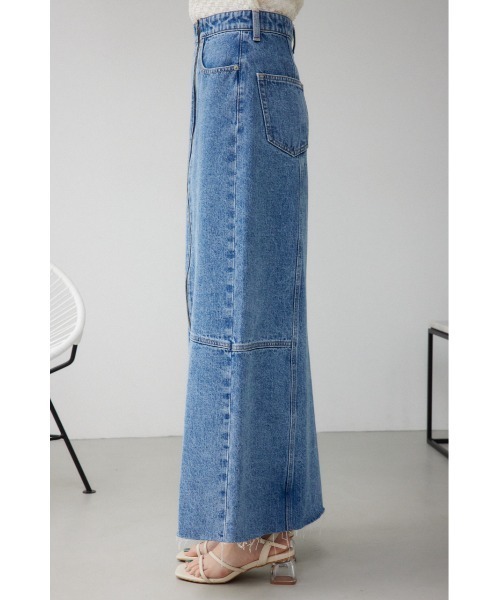 AZUL BY MOUSSY（アズールバイマウジー） デニムスカート 96ケミカル