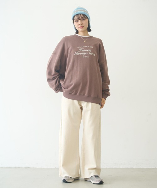 MILK FED. PIPING HOT トレーナー　ハイネック　スウェット　S MILKFED. トレーナー スウェット HEAVEN TWENTY SEVEN SWEAT TOP