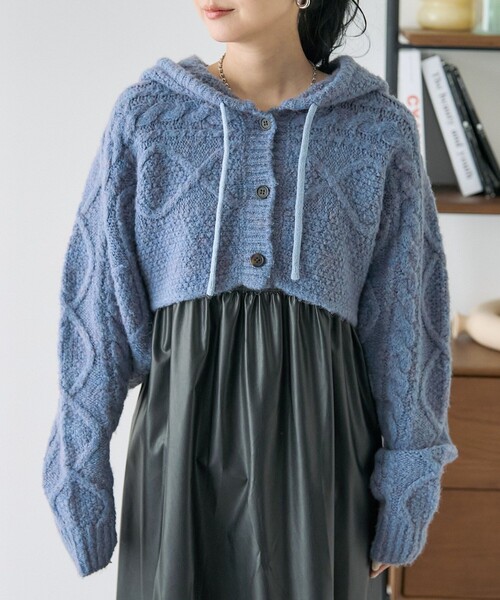 ニット セーター ニットパーカーボレロ レディース | FREAK'S STORE | 20