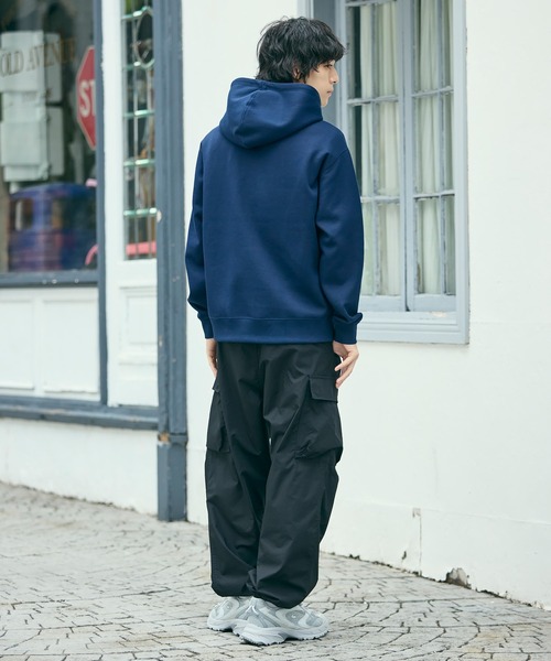 LACOSTE（ラコステ） パーカー 鹿の子ニットワントーンフーディー