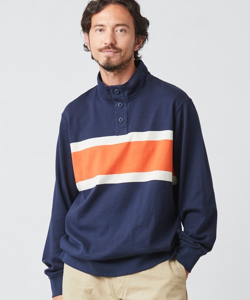 L.L.Bean（エルエルビーン） ビンテージ・ソフト・ラグビー、モック