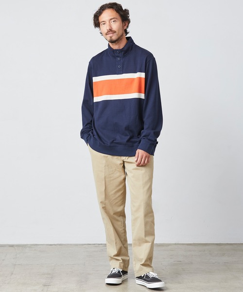 L.L.Bean（エルエルビーン） ビンテージ・ソフト・ラグビー、モック