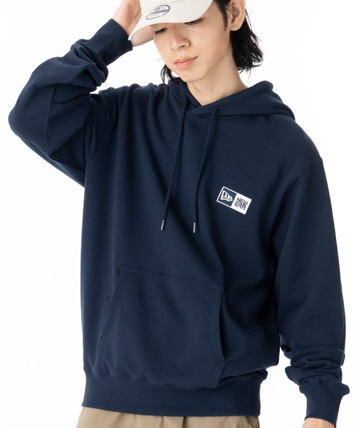 ニューエラ　セットアップ　パーカー　XL L　ブラック　スエード ニューエラ プルオーバーフーディー スウェード調 ONSPOTZ別注