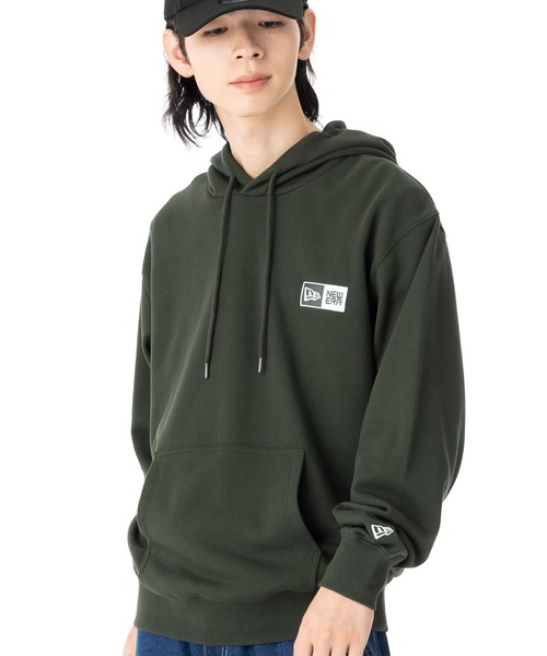 NEW ERA パーカー ニューエラ 長袖パーカー ボックスロゴ ONSPOTZ別注