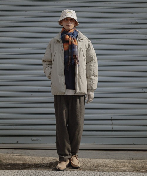 アッキ様 niko and…（ニコアンド） ブルゾン アウター 中綿スタンドミリタリー