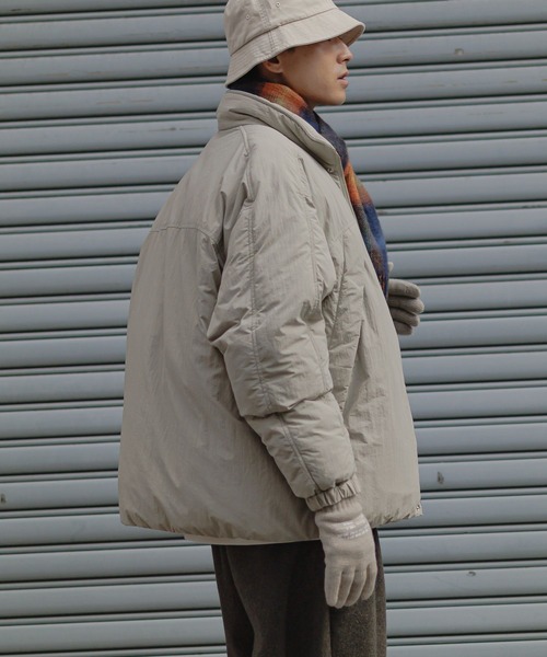 ニコアンド niko and 中綿ミリタリーブルゾン niko and（ニコアンド）の「中綿スタンドミリタリーブルゾン