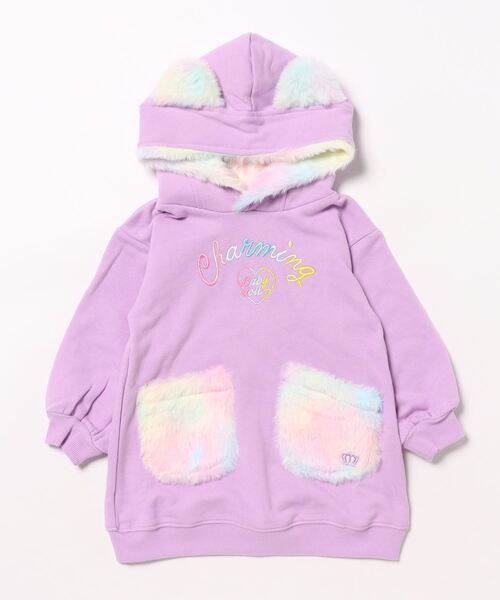 ozz angelo 新品タグ付き 猫耳フードワンピース BABYDOLL（ベビードール） ワンピース ネコ耳 フードワンピース 9777K
