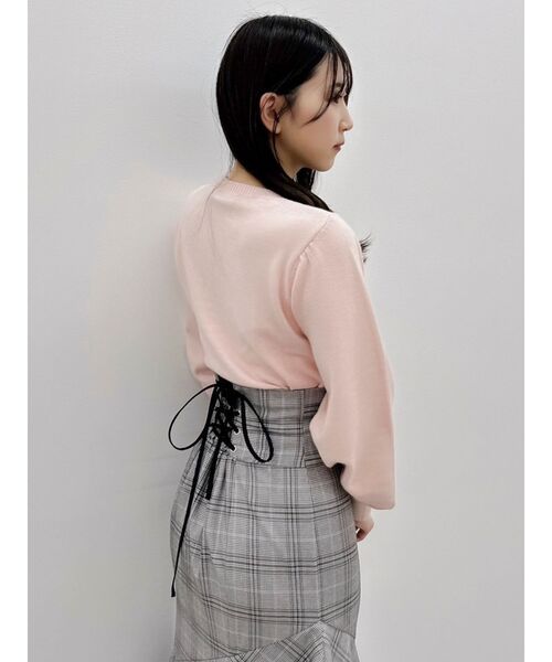 dazzlin バックレースアップアシメマーメイドスカート バックレースアップアシメマーメイドスカート[品番：MKSW0061502
