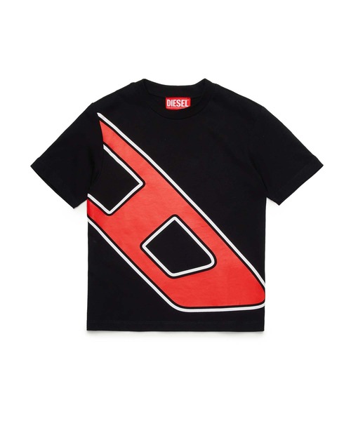 【新品未使用】DIESEL ロゴプリント Tシャツ レッド DIESEL KIDS tシャツ 入学式 DIESEL（ディーゼル）Kids ＆ Junior