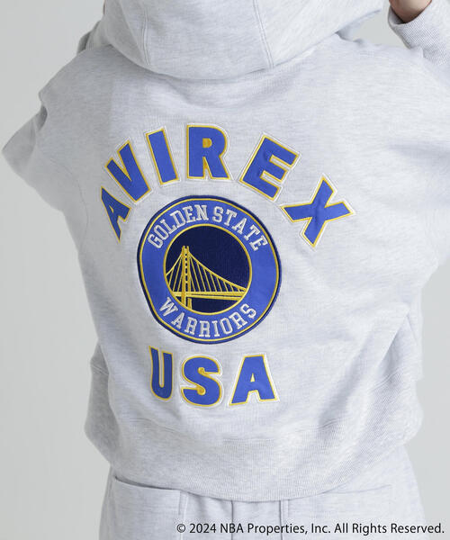パーカー 「AVIREX × NBA」HOODIE/フーディー レディース AVIREX パーカー 「AVIREX × NBA」HOODIE/フーディー レディース